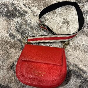 Ted baker crossbody red 2 straps